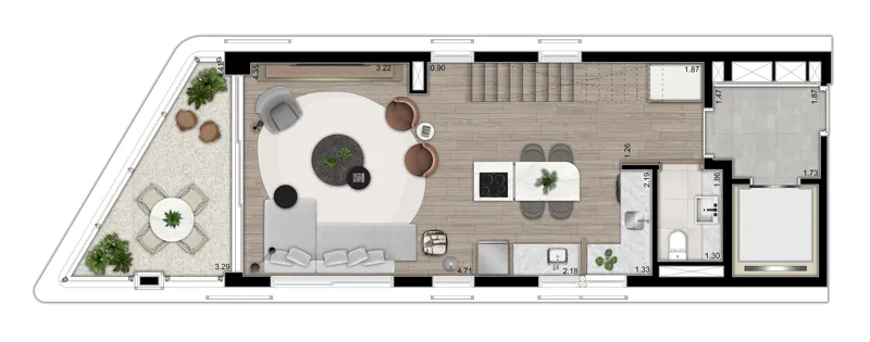 Imagem NOON Small Luxury Apartments - Alto de Pinheiros - NOON Small Luxury Apartments - Alto de Pinheiros