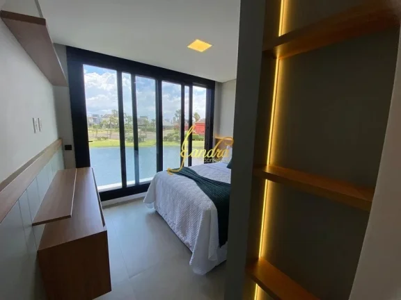 Imagem Sobrado com piscina, 06 suítes, mobiliado e decorado