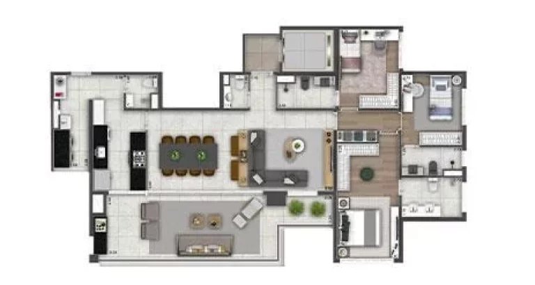 Imagem CONTEMP VILA MARIANA - Apto de 155m² (Unidade de Revenda), a 6 min da estação Vila Mariana do metrô!