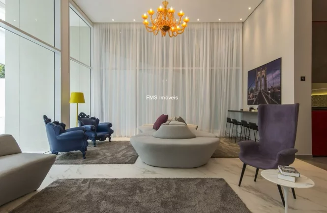 Imagem Apartamento à venda na Vila Olímpia com 1 quarto, 1 banheiro, 1 vaga.