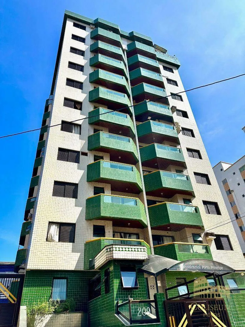 Imagem Apartamento com 1 dormitório para alugar, 54 m² por R$ 2.974,86/mês - Tupi - Praia Grande/SP