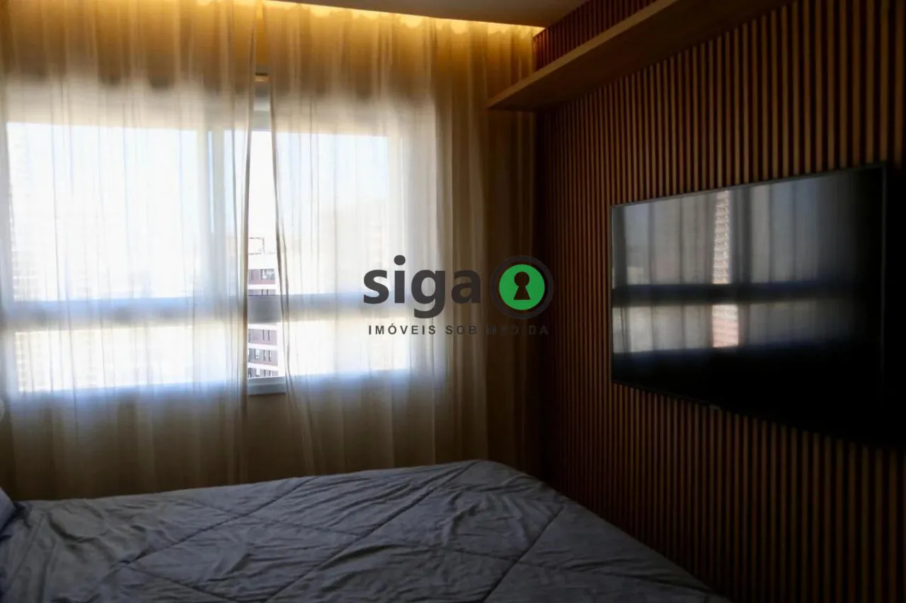 Imagem Cobertura Duplex mobiliada com jacuzzi, 2 quartos e vista para a Ponte Estaiada