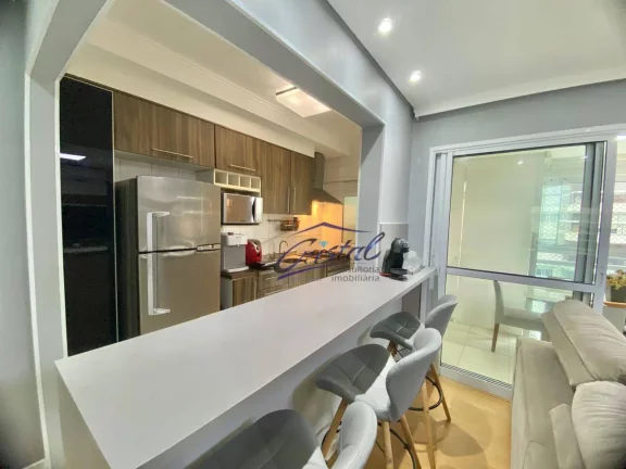 Imagem Apartamento à venda, 77 m² por R$ 790.000,00 - Ponta da Praia - Santos/SP