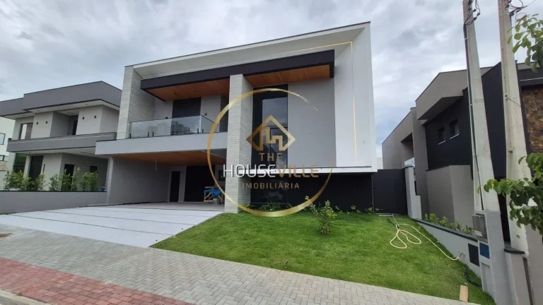 Imagem Casa Sobrado, 4 dormitórios ( 4 Suítes), 486M², Cond. Vivant, Urbanova.