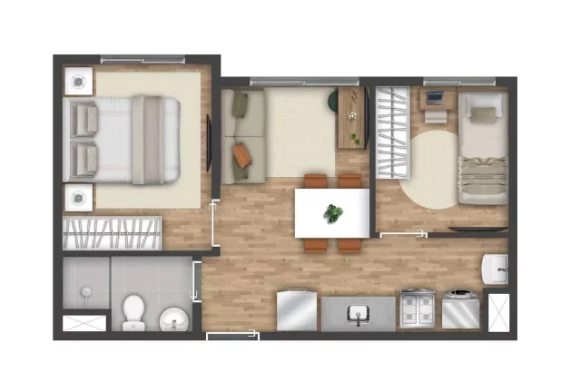 Imagem vende se apartamento em São Miguel paulista
