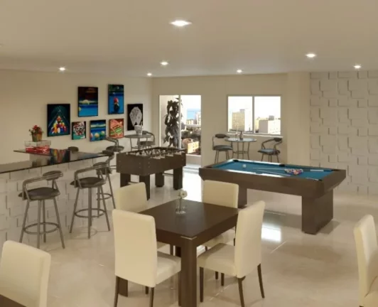Imagem "Apartamento 1 Quarto à Venda no Bairro Ocian , Praia Grande - Prioximo ao Mar Imobiliaria Consulte Imóveis"
