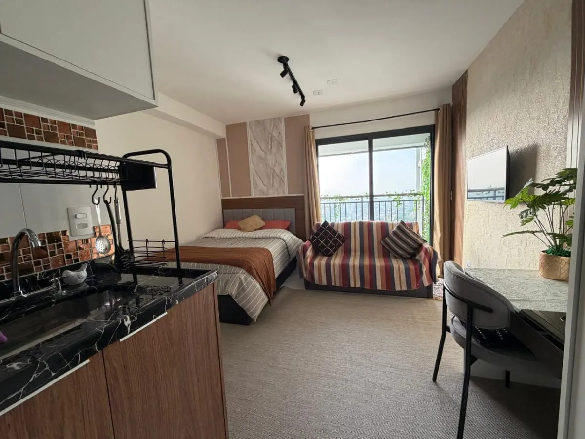 Imagem Apartamento com 1 Quarto para alugar, 27m² - Perdizes