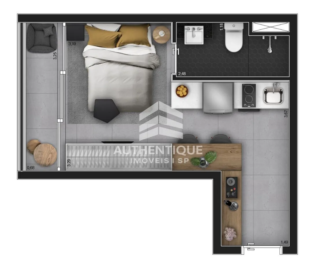 Imagem ON Imarés Moema - Apartamento à venda no bairro Moema - São Paulo/SP, Zona Sul