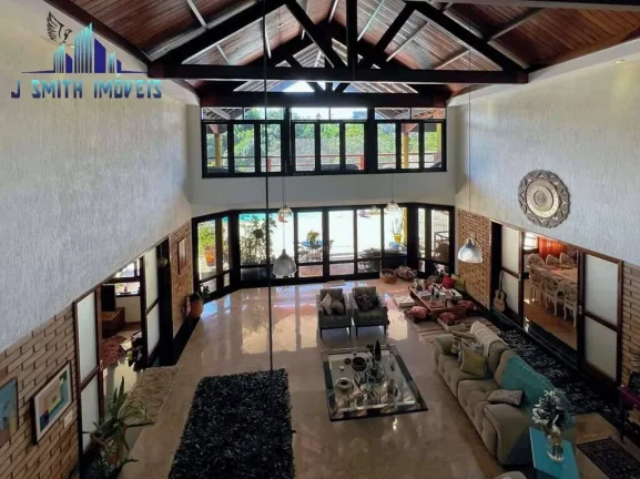 Imagem MANSÃO COM 5 SUÍTES EM LOTE DE 3.872m², CONDOMÍNIO NA GRANJA VIANA.