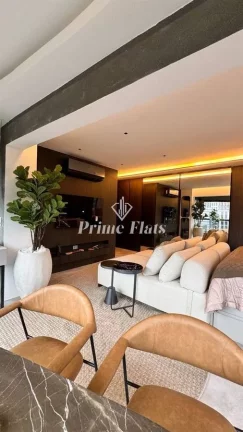 Imagem Flat disponível para venda no Cyrela by Pininfarina no Itaim Bibi, com 49m², 1 dormitório e 1 vaga