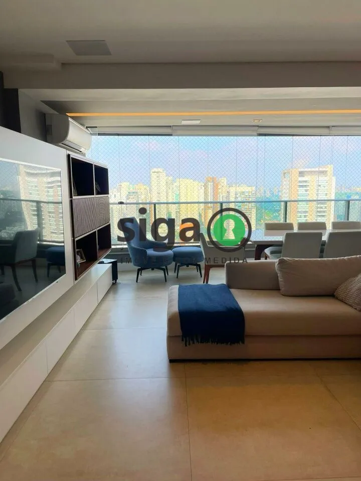 Imagem Habitarte 2 Brooklin - 128m² Mobiliado , 2 Suítes, 3 Vagas e Vista Privilegiada