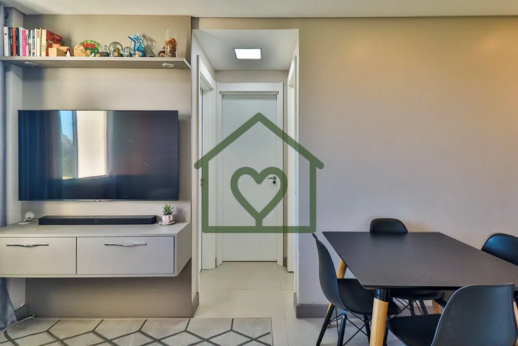 Imagem Excelente apartamento à venda no Vivaz Ecoville. 
Localizado na Alameda Três de Outubro, no bairro...