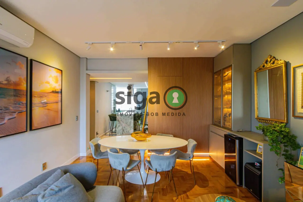 Imagem Apartamento para venda ou locação no Jardim Paulista, mobiliado e com 2 quartos