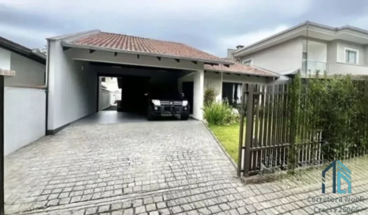 Imagem Casa (estuda permuta e financiamento) piscina, 03 quartos c/suíte, em Piraberaba Joinville SC