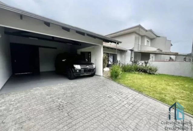Imagem Casa (estuda permuta e financiamento) piscina, 03 quartos c/suíte, em Piraberaba Joinville SC