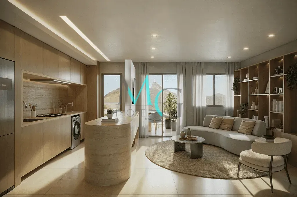 Imagem Studio à venda 1 Quarto 34.87M² Laranjeiras Rio de Janeiro - RJ | Céu Laranjeiras