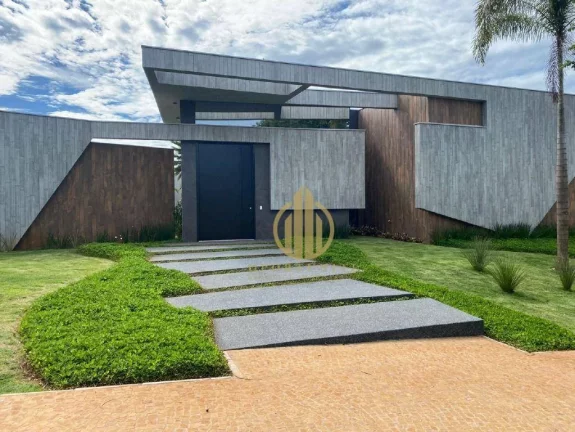 Imagem Grande Oportunidade! Casa com 4 dormitórios com 4 suítes à venda, 499 m² por R$ 5.600.000 - Condomínio Fazenda Santa Maria - Ribeirão Preto/SP