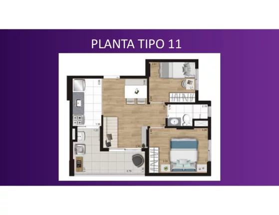 Imagem Vila das Mercês | 2 Dormitórios | sacada |1 vaga | 42mts | Amplo lazer com piscina