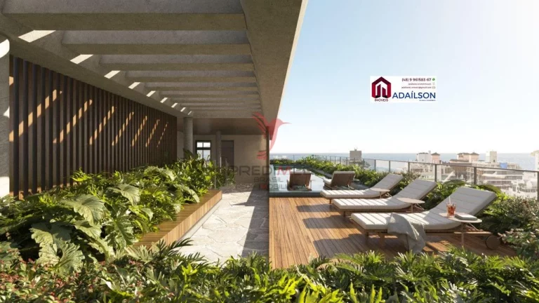 Imagem Unidades habitacionais do Atrium Jurerê Floripa SC