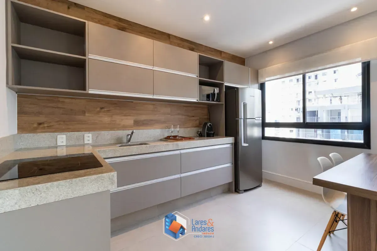 Imagem Apartamento para venda em Vila Olímpia com 1 quarto, sendo 1 suíte, 62m²