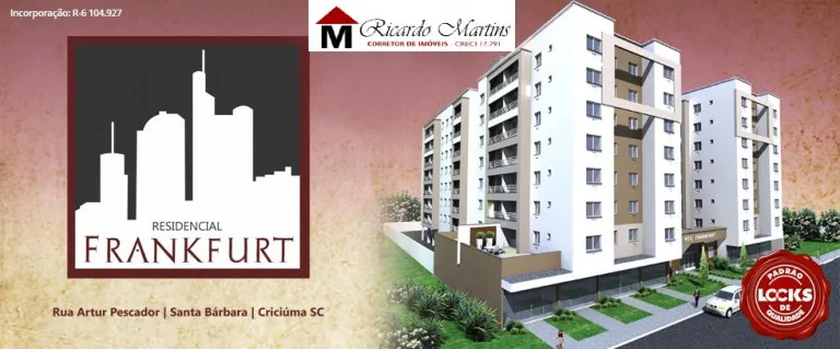 Foto do imóvel Apartamento com 2 Quartos à Venda, 72 m² em Santa Bárbara - Criciúma