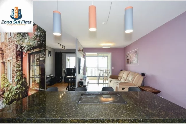 Imagem Apartamento à Venda Na Vila Andrade Com 2 Dormitórios Sendo 1 Suíte e 1 Vaga