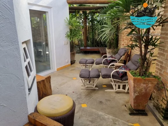 Imagem Venda e Aluguel Temporada de Casa em condomínio Pé na Areia em Juquehy com, 4 dormitórios, 2 vagas e 147m² de área construída | Juquehy Imobiliária