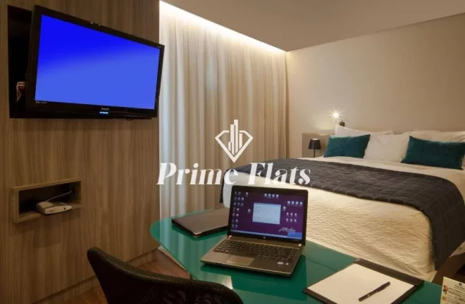Imagem Flat disponível para venda no Radisson Vila Olímpia, com 31m², 1 dormitório e 1 vaga