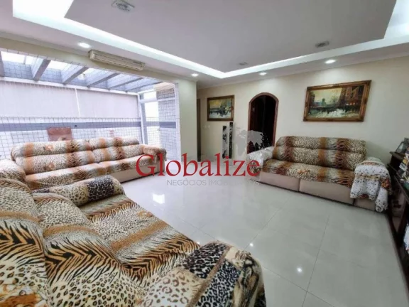Imagem Triplex no Embaré com 5 dormitórios sendo 3 suítes 5 banheiros piscina churrasqueira e duas vagas de garagem no Embaré em Santos R$ 2.250.000,00
