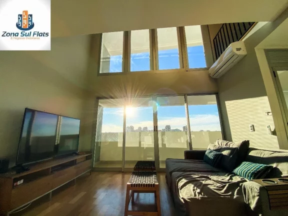 Imagem Apartamento Duplex à Venda em Santo Amaro Com 1 Suíte e 2 Vagas