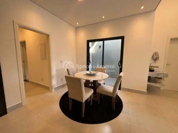 Imagem Casa Térrea de 3 Quartos à Venda no Condomínio Real Park Sumaré - Sumaré/SP

 145m² de área c...