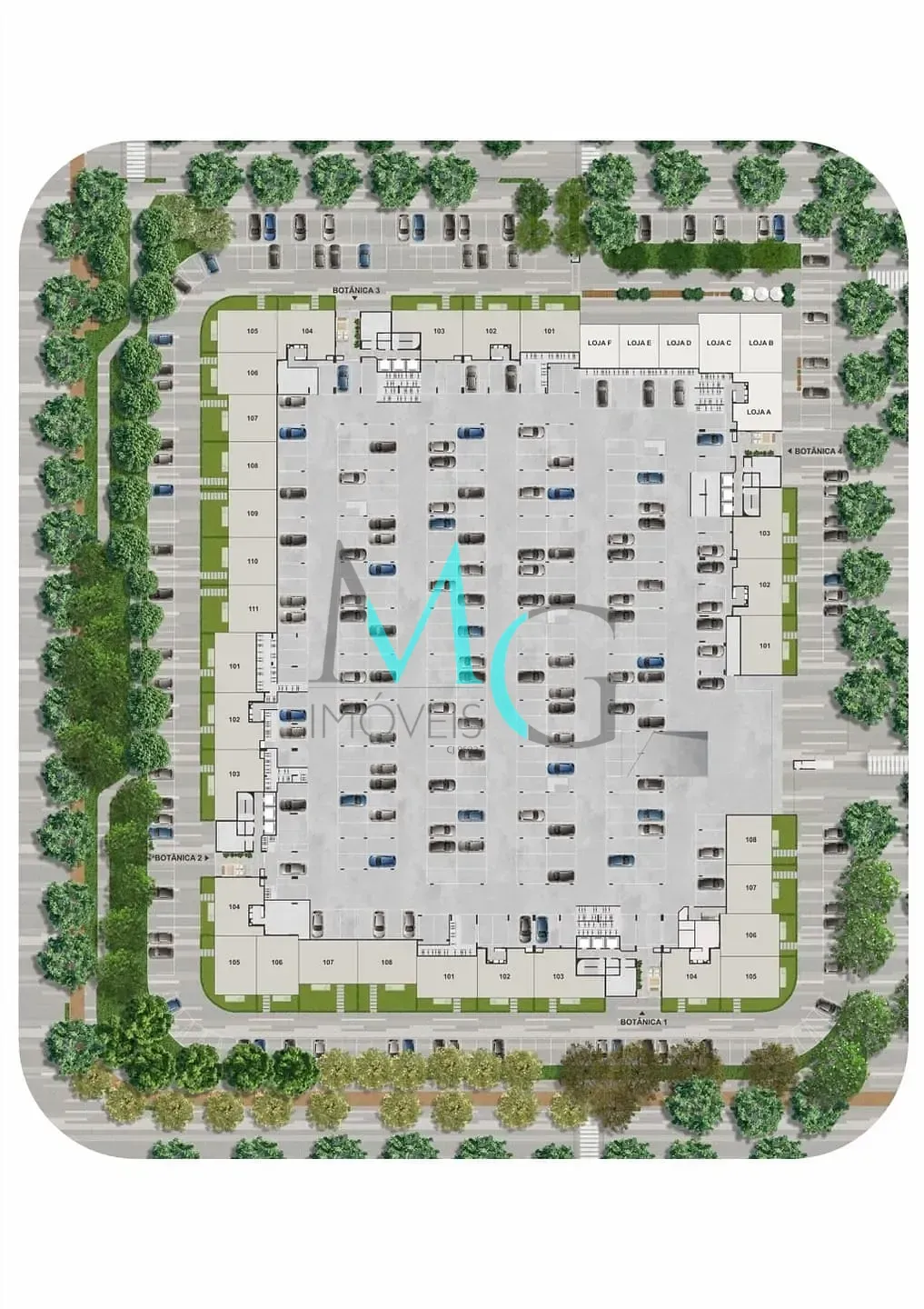 Imagem Loja à venda 97.9M² Jacarepaguá Rio de Janeiro - RJ | Arte Botânica - Lojas