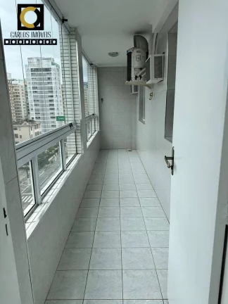 Imagem Apartamento espaçoso de frente para a praia em São Vicente!