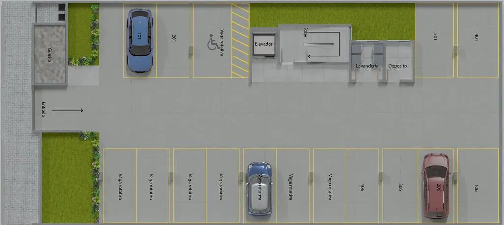 Imagem Flat de 24 m² com varanda em Intermares, Cabedelo. Condomínio com piscina, espaço gourmet, academia e excelente localização a poucos passos da praia.