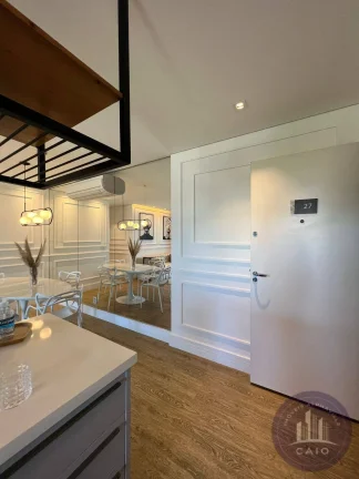 Imagem Oportunidade Aluguel Apartamento Mobiliado 79 m², 9.000/mês -Alphaville SP