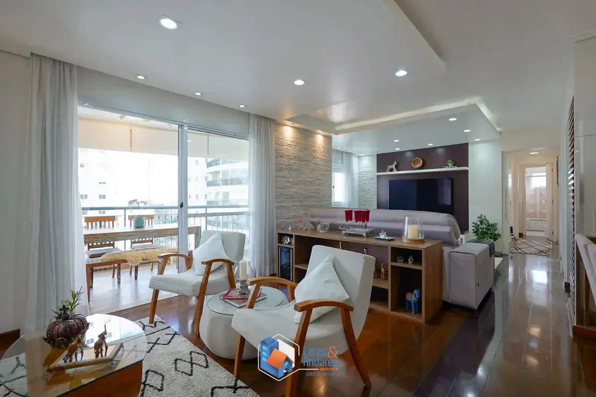Imagem Apartamento para venda em Vila Sofia com 3 quartos, sendo 2 suítes, 120m²