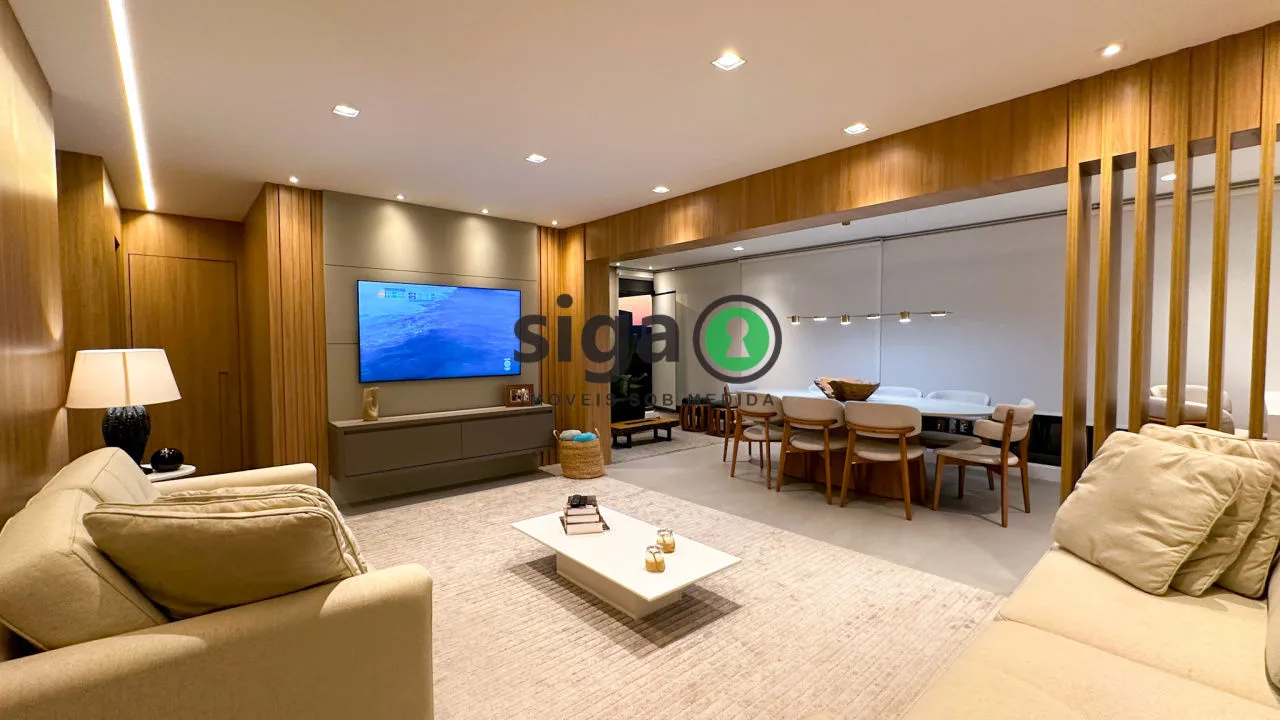 Foto do imóvel Apartamento Novo Sky Park 125 m² Tatuapé Mobiliado e Decorado