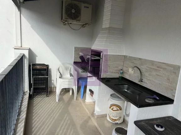 Imagem Cobertura com piscina e churrasqueira
