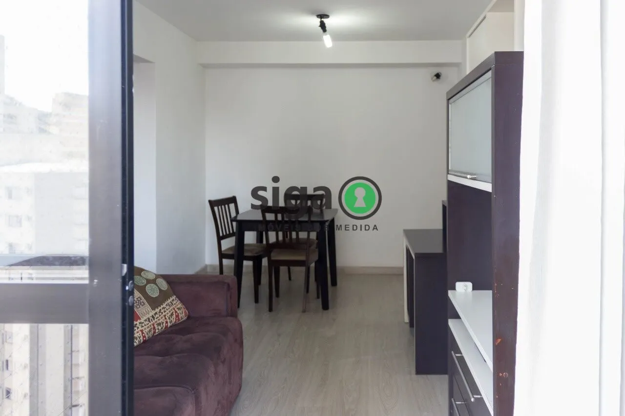 Imagem Apartamento para Alugar na Vila Olímpia - 41m², 1 quarto e 1 vaga
