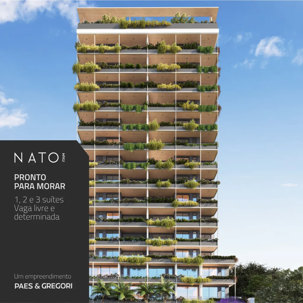 Foto do imóvel Nato Itaim - Residencial - Nato Itaim - Residencial em Rua Doutor Renato Paes de Barros, 735 - Itaim Bibi, São Paulo - SP