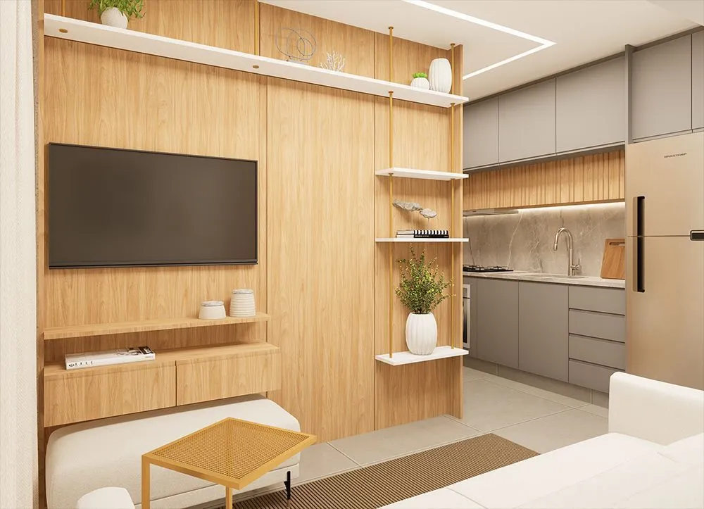 Imagem Flat com 1 dormitório à venda, 31 m² por R$ 387.999,00 - Jardim Oceania - João Pessoa/PB