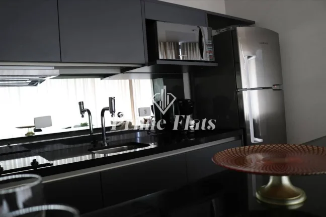 Imagem Flat disponível para locação no FL Residence, com 62m², 1 dormitório e 1 vaga de garagem