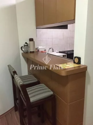 Imagem Flat disponível para venda no Flat London Residence Service no Jardim Paulista, com 45m², 1 dormitório e 1 vaga de garagem