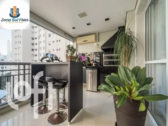 Imagem Apartamento Alto Padrão à Venda No Campo Belo Com Varanda Gourmet e 3 Suítes