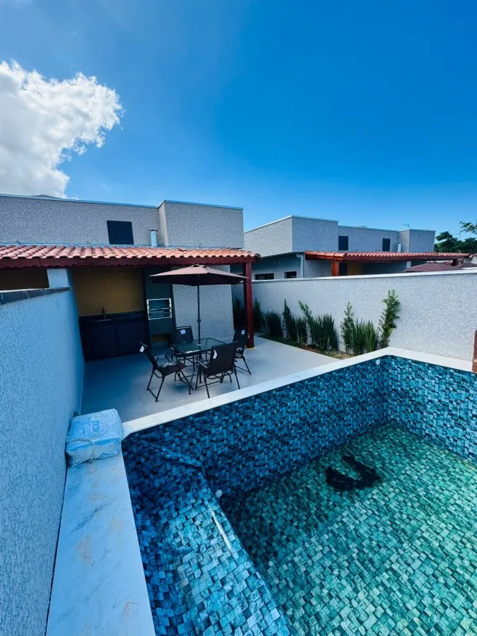 Imagem Casa para Venda em Itanhaém, Jamaica (Praia), 3 dormitórios, 1 suíte, 2 banheiros, 2 vagas