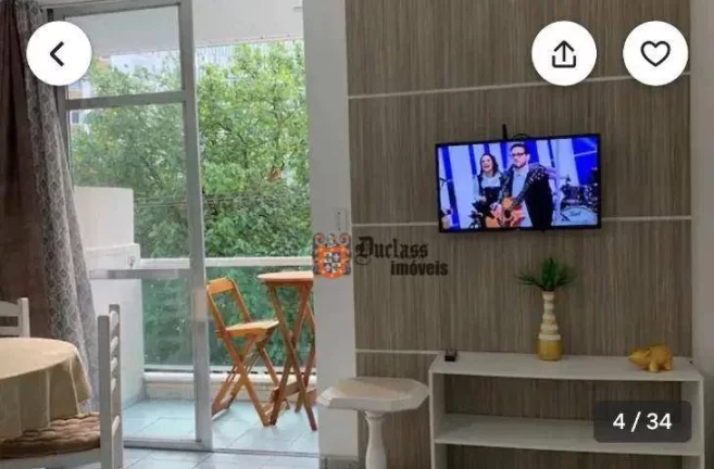 Imagem Apartamento com 2 dormitórios à venda, 54 m² por R$ 369.900,00 - Pitangueiras - Guarujá/SP