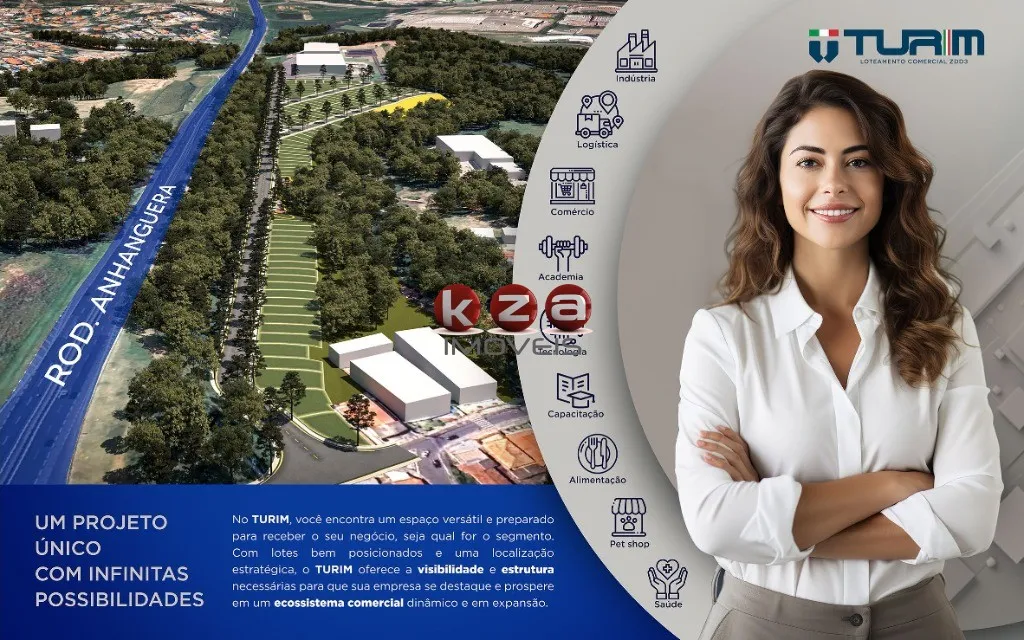 Imagem Terreno Comercial à Venda em Vinhedo-SP, Bairro Turim - Loteamento Comercial de a partir de 250m² de Área