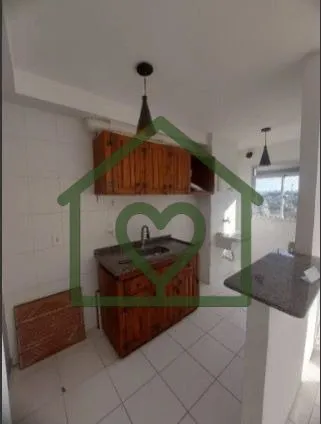 Imagem Excelente apartamento com 2 dormitórios, living com dois ambientes, banheiro social com box de vidr...