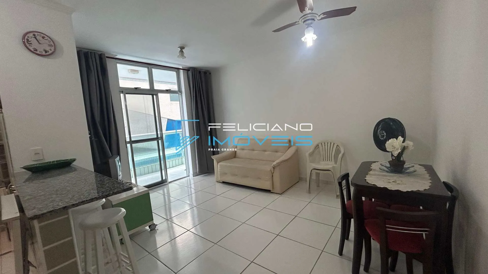 Foto do imóvel Apartamento com 1 quarto, Balneário Maracanã, Praia Grande - R$ 299 mil, Cod: 6955 em Avenida Presidente Castelo Branco