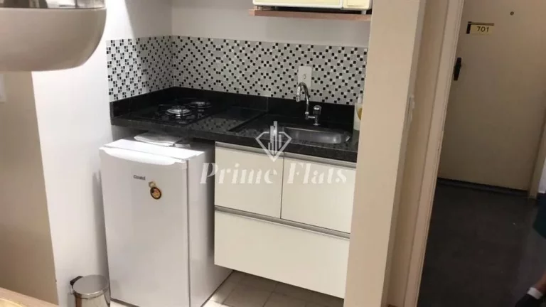 Imagem Flat disponível para venda no Condomínio Moema Top Life, com 32m², 1 dormitório e 1 vaga de garagem